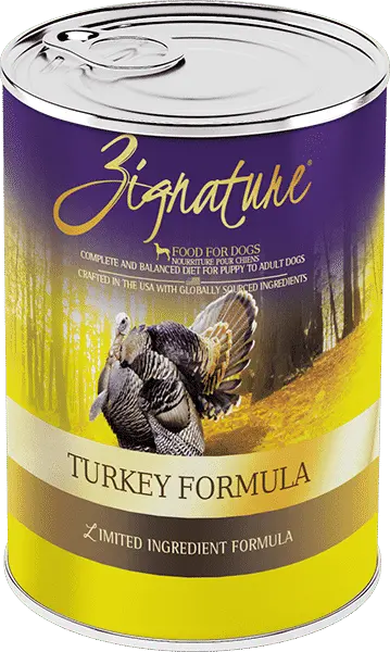 Zignature Limited Ingredient Turkey Formula Wet Dog Food 1