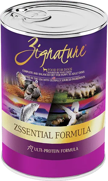 Zignature Zsssential Formula Wet Dog Food 1