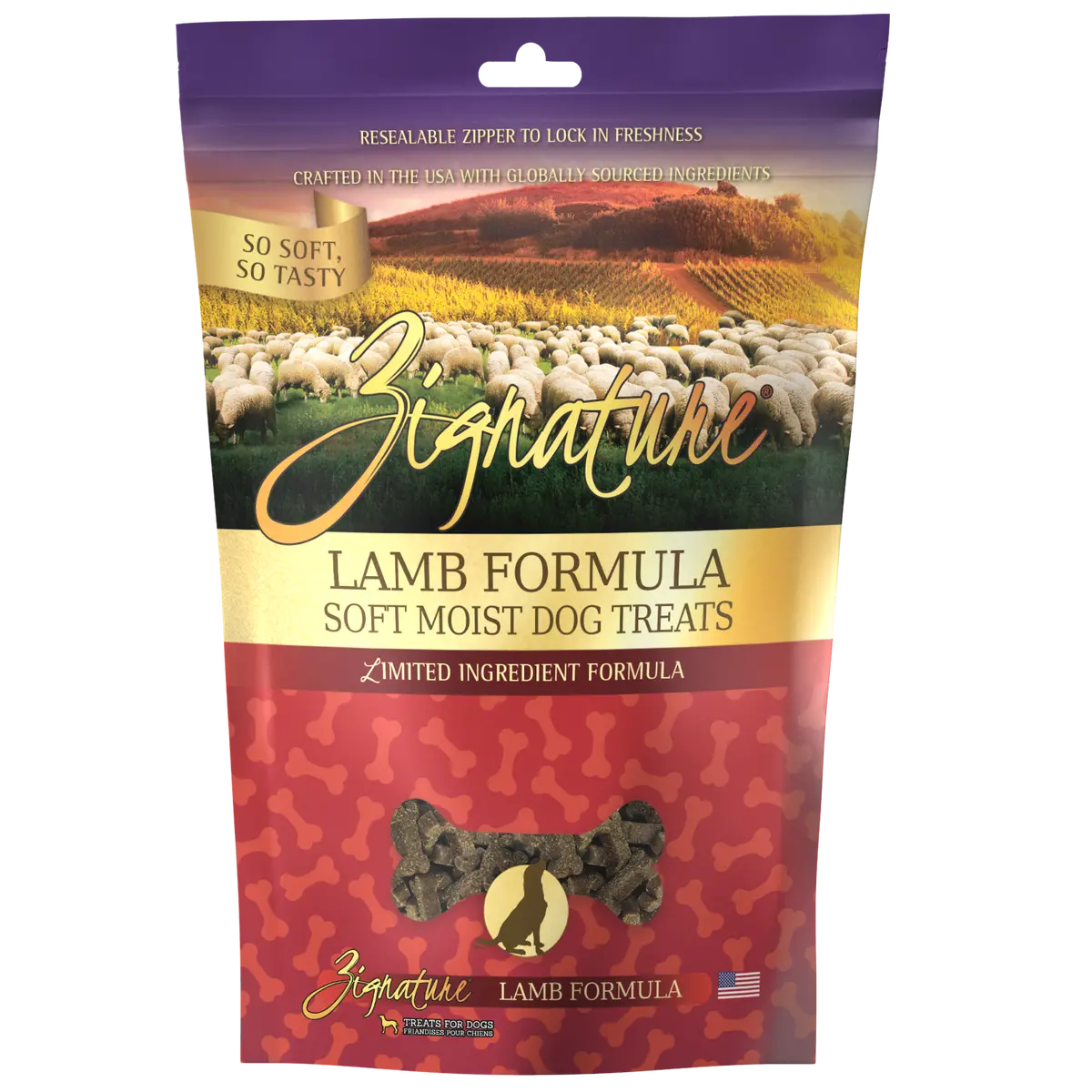 Zignature Lamb Soft Moist Treats For Dogs 1