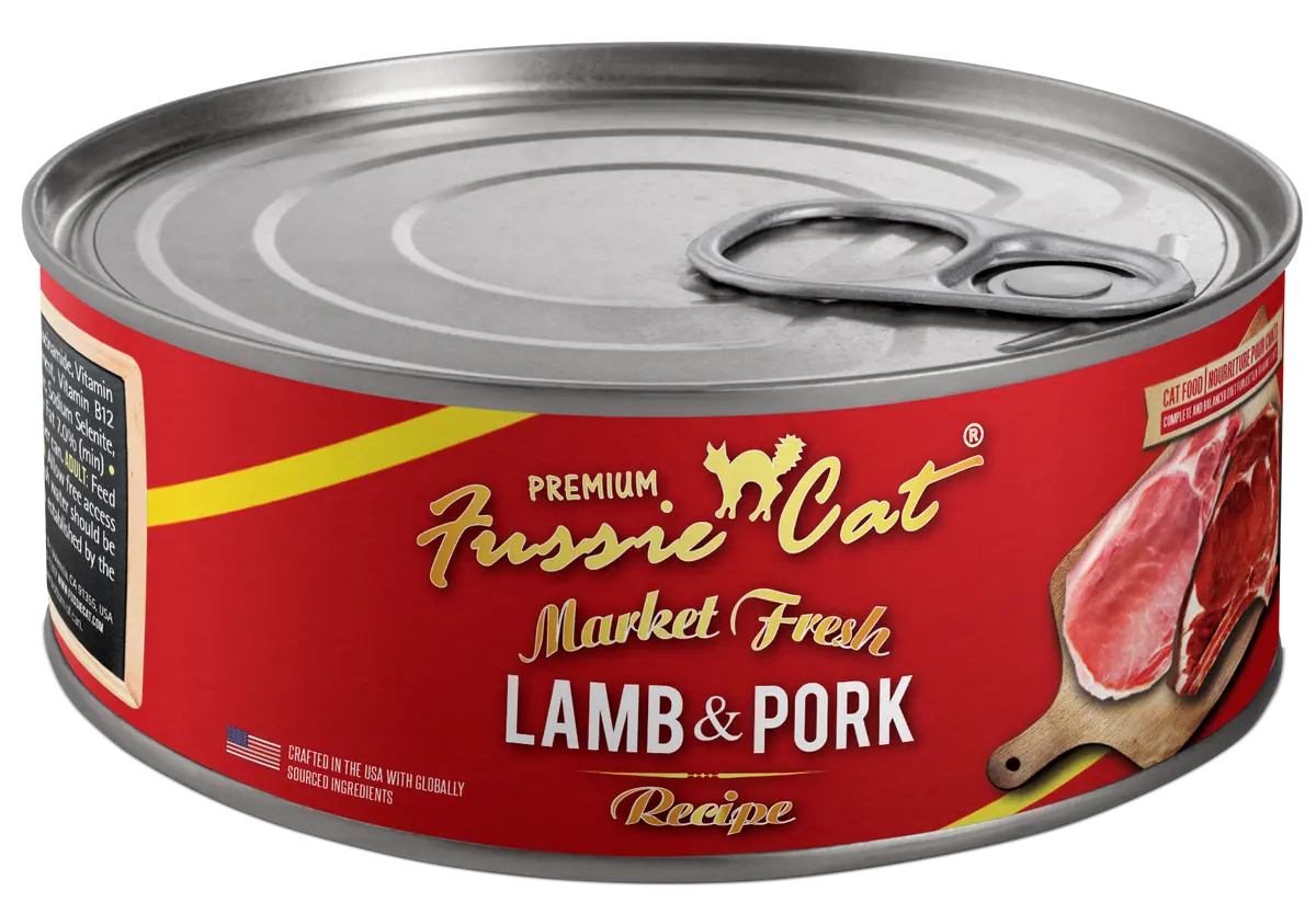 Fussie Cat Market Fresh Lamb And Pork 1