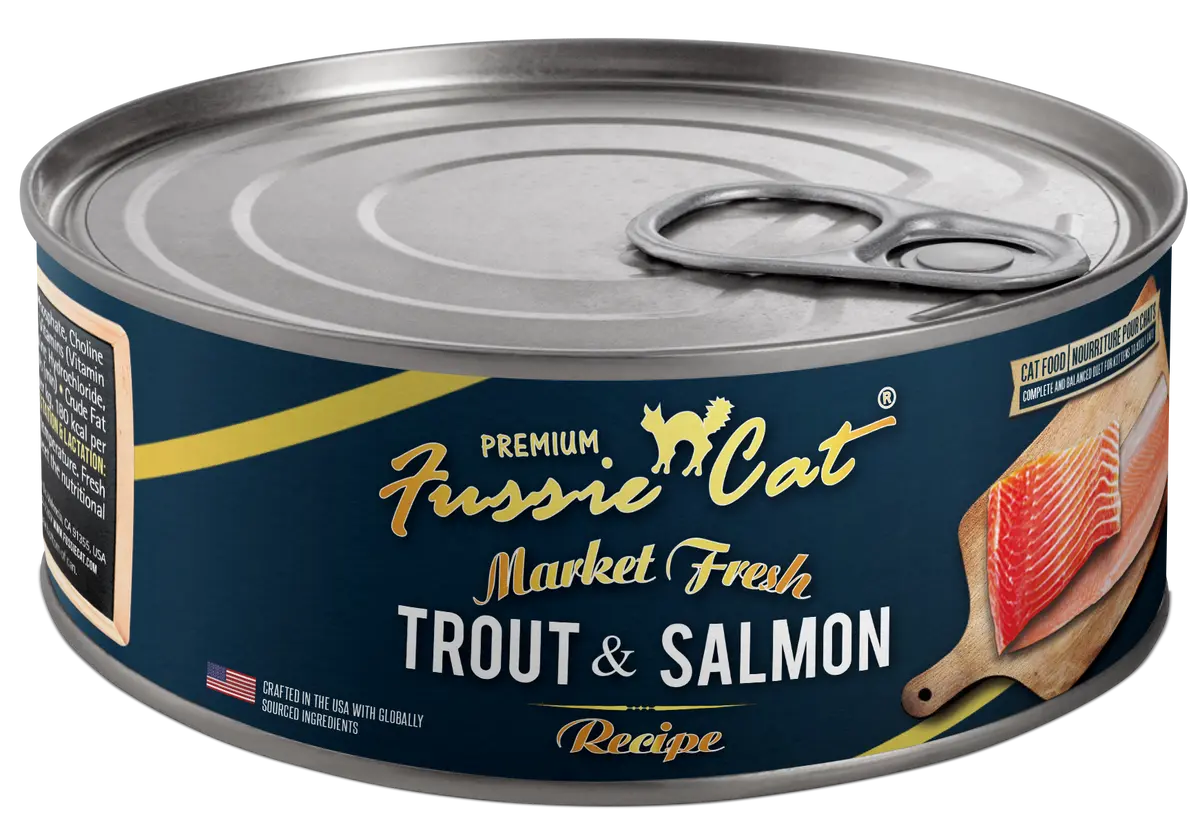 Fussie Cat Market Fresh Trout And Salmon 1