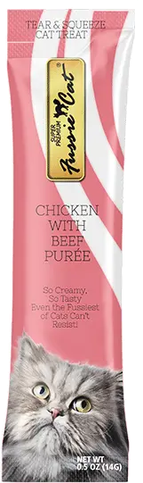 Fussie Cat Chicken With Beef Purée 1