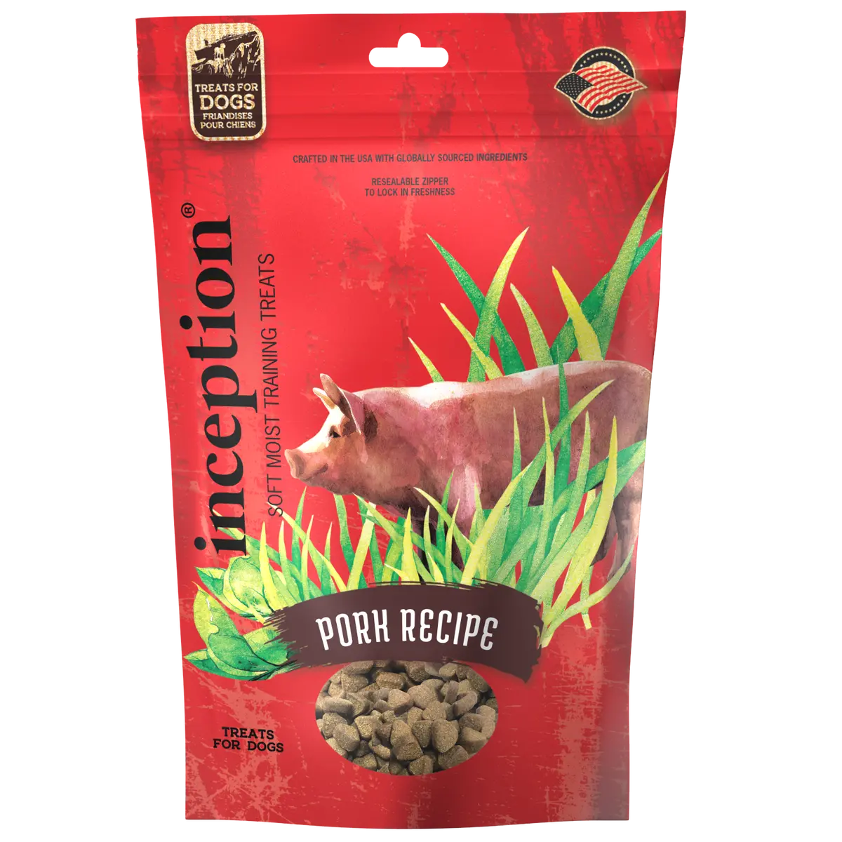 Inception Pork Soft Moist Dog Training Treat 1