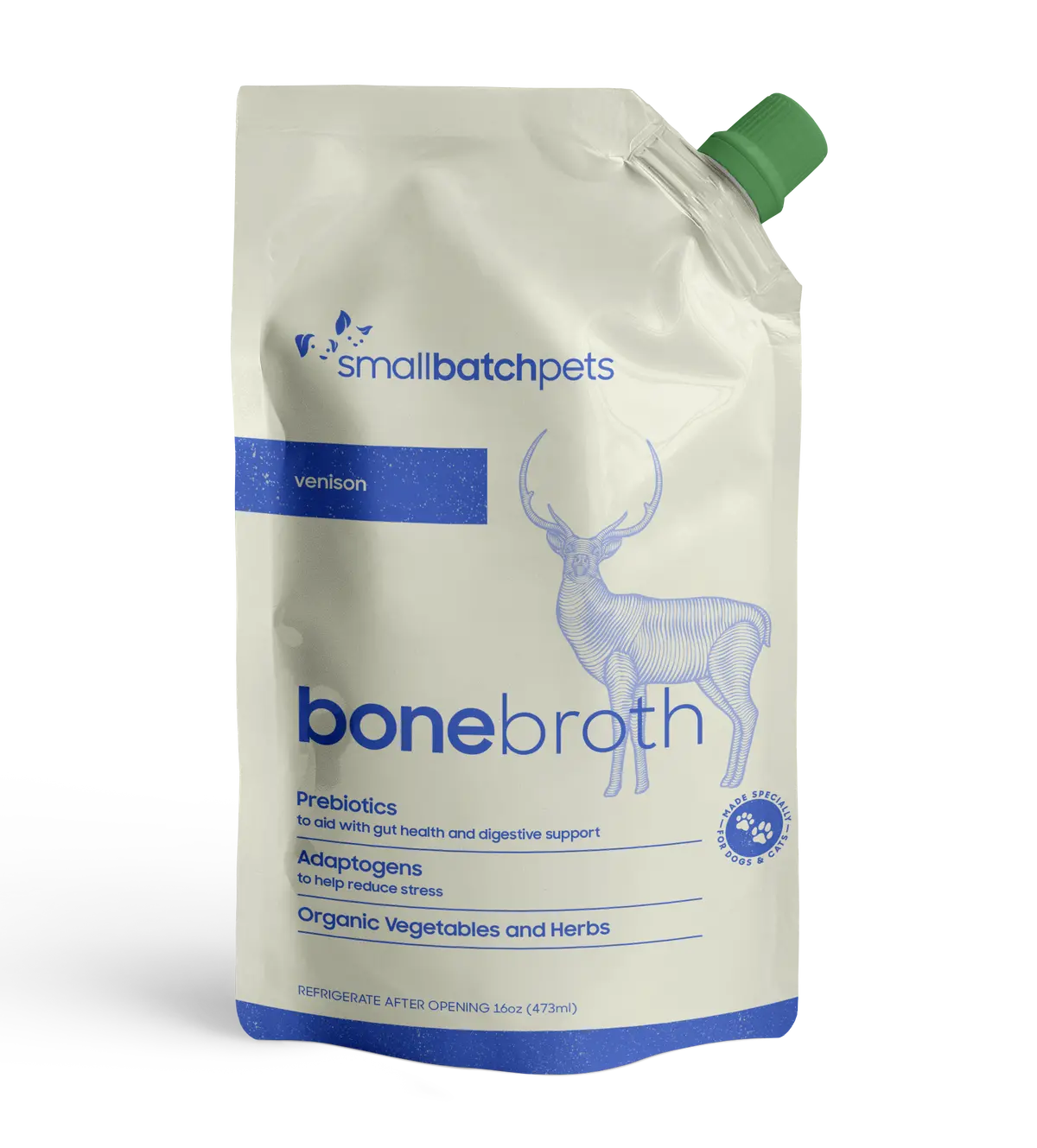 Smallbatch Shelf Stable Venison Bone Broth 1