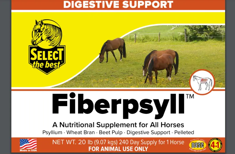 Select The Best Fiberpsyll™ Nutritional Supplement For All Horses 2