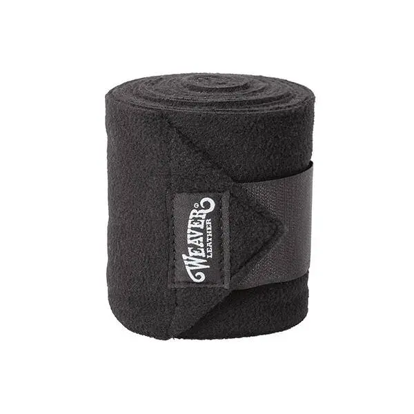Weaver Leather Polo Leg Wraps, 4-Pack 4-1/2" X 9" Black 1