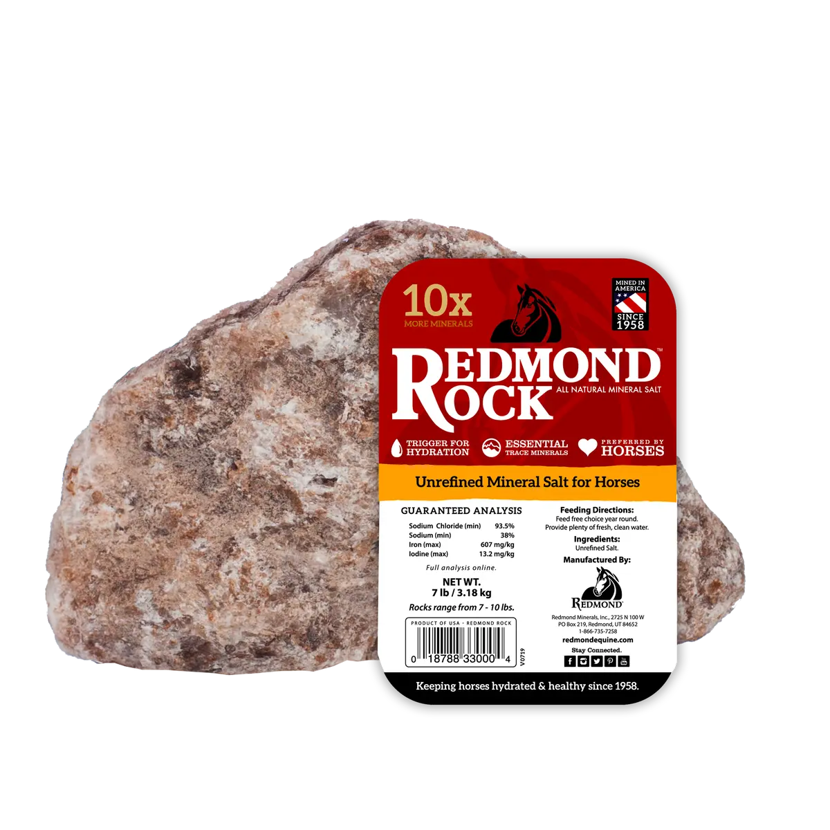 Redmond Equine Redmond Rock®- Equine Minerals 7 Lb. 1