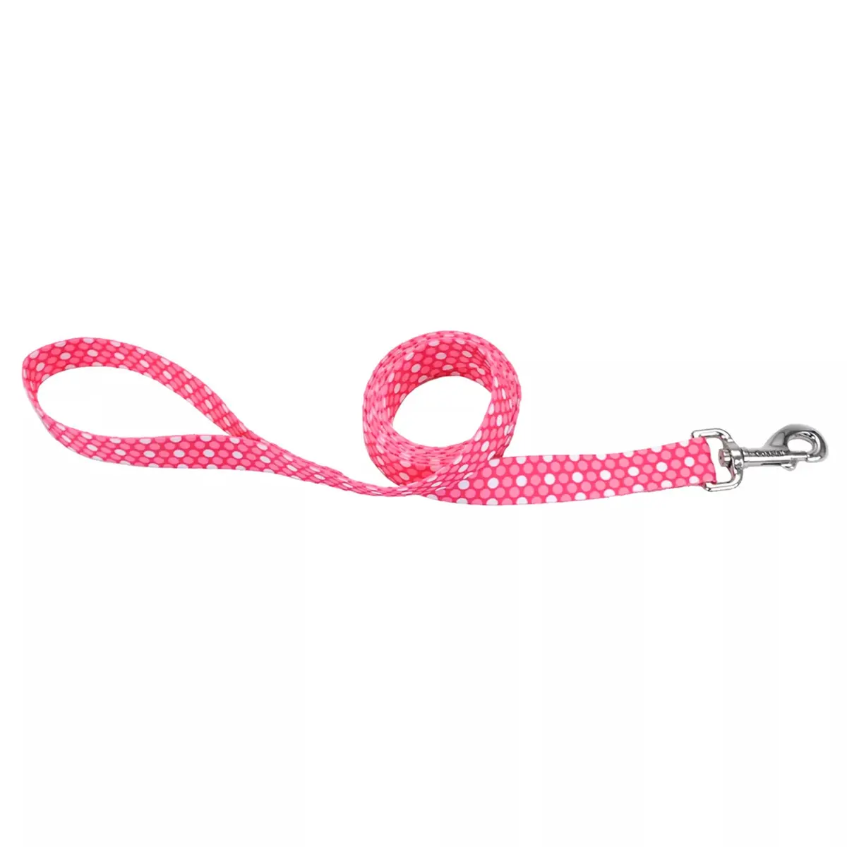 Coastal Pet Products Styles Dog Leash Pink Dot 5/8 In. X 6 Ft. 1