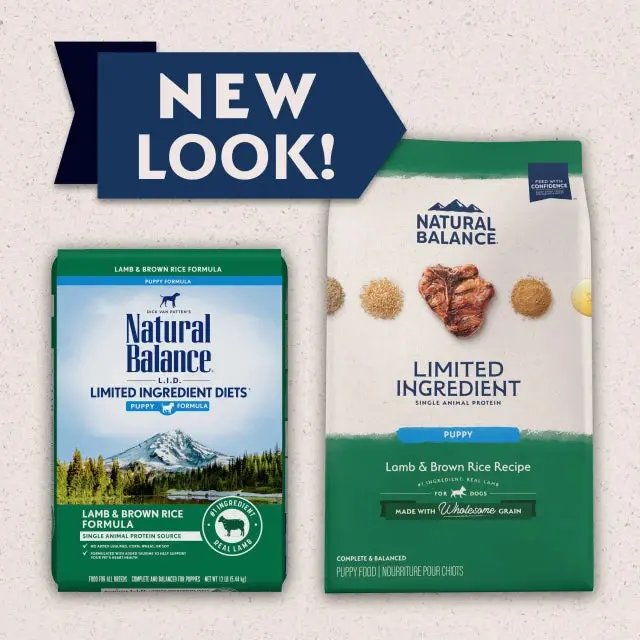 Natural Balance Limited Ingredient Diet Lamb & Brown Rice Puppy Recipe Dry Dog Food 2