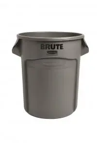 Rubbermaid Commercial Brute Feed-Seed Trash Can With Lid, 20 Gallon 1