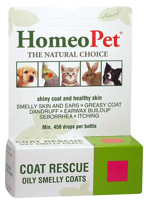 Homeopet Coat Rescue Oily Smelly Coats 15 Ml 1