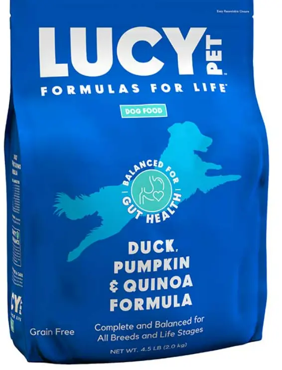 Lucy Pet Duck, Pumpkin And Quinoa Dog Food-Exclusive Gut Health Formula 1