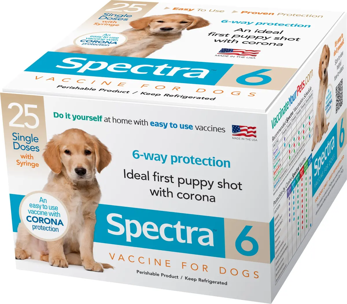 Durvet Canine Spectra® 6, 1 Dose 1