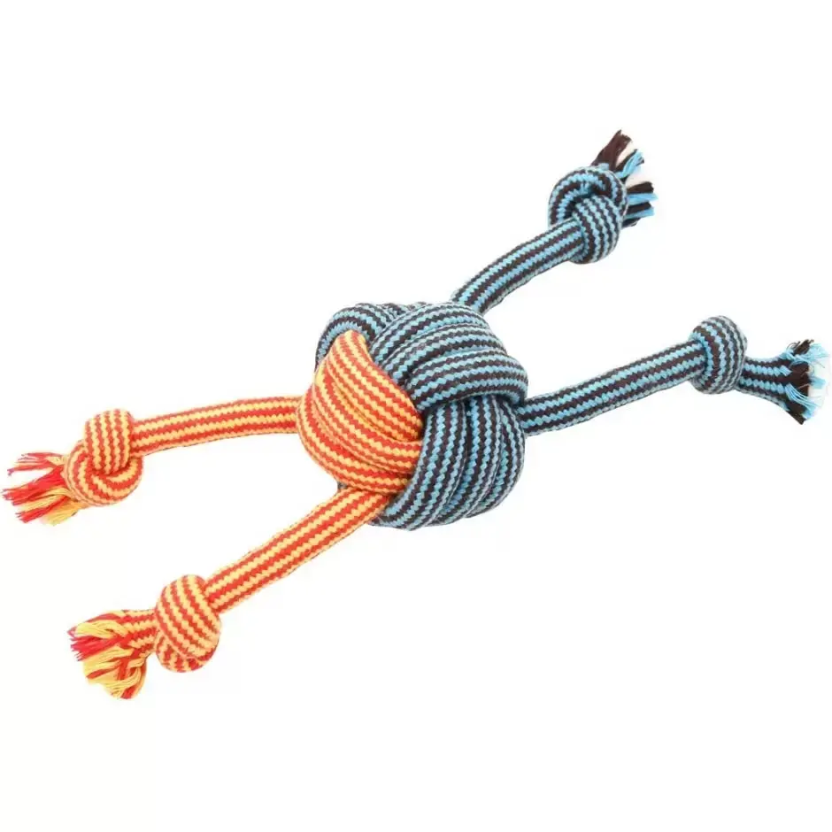 Mammoth Pet Products Extra Monkey Fist With 4 Rope Ends 1
