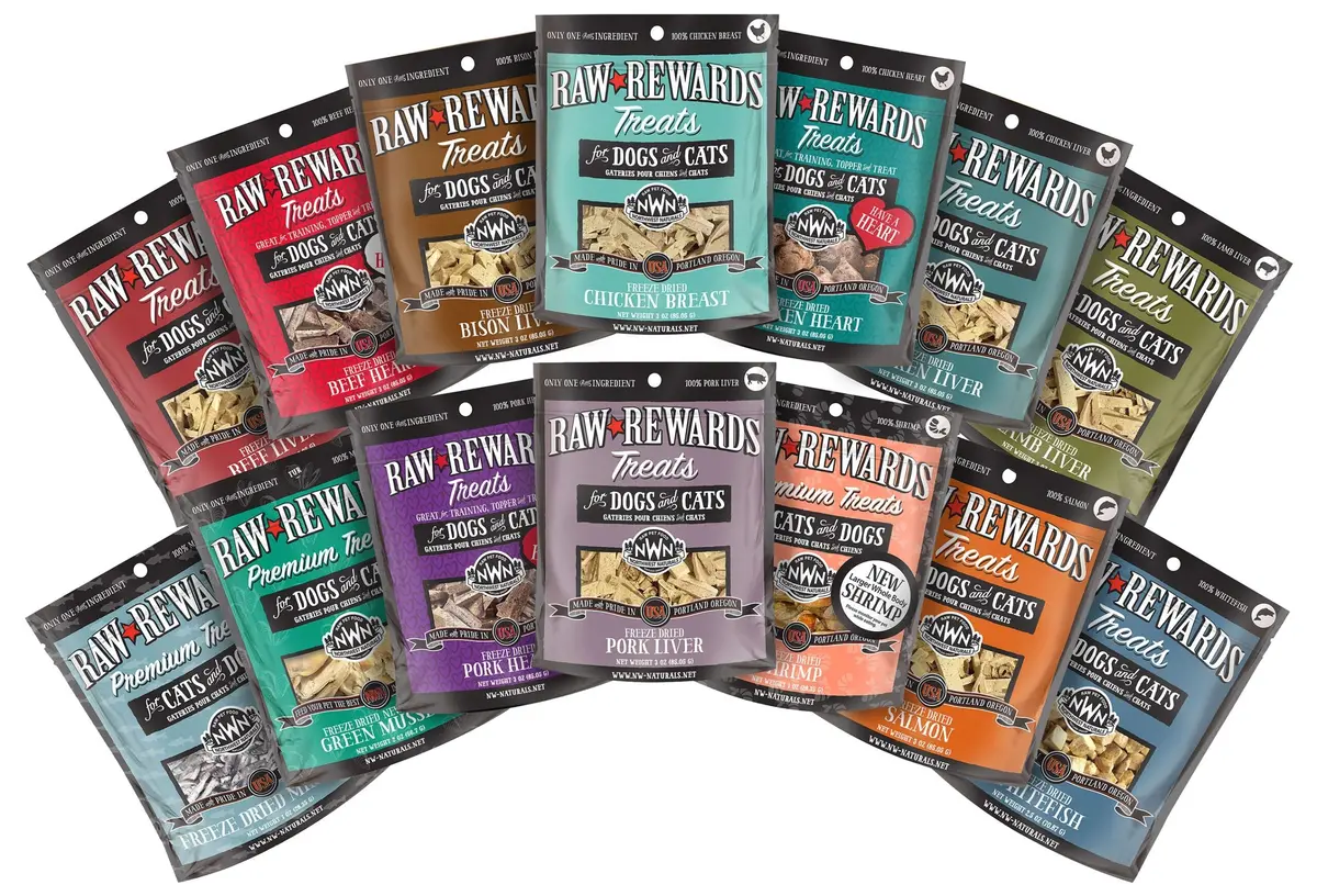 Northwest Naturals Raw Rewards Freeze-Dried Treats For Dogs And Cats 2