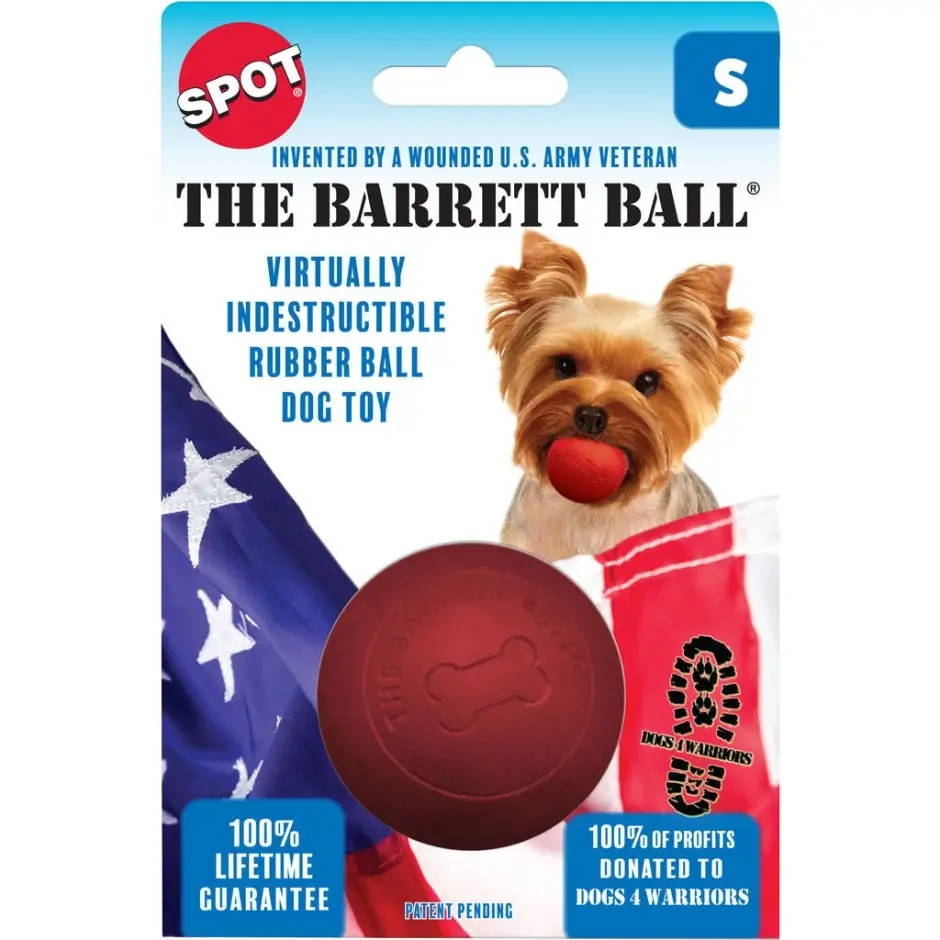 Spot The Barrett Ball Dog Toy 1