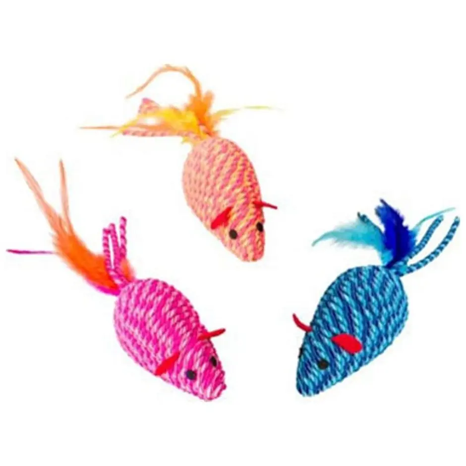 Spot Elasteeez Mouse W/Feathers 1