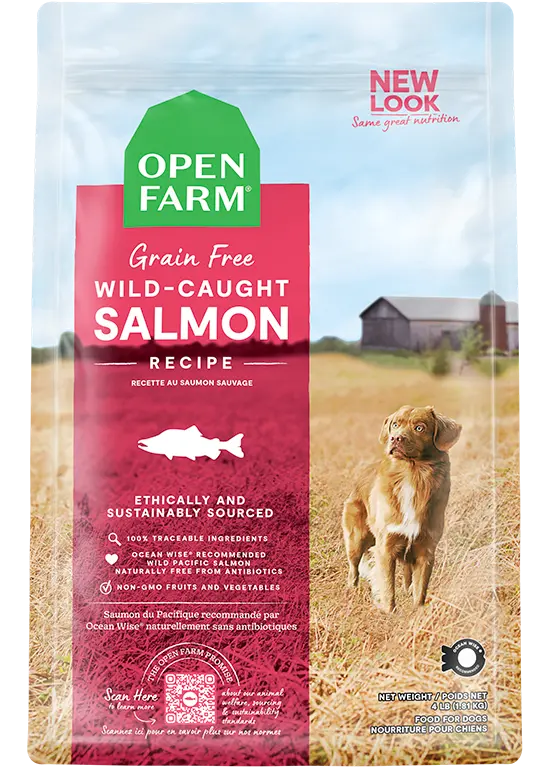 Open Farm Wild-Caught Salmon Grain-Free Dry Dog Food 1