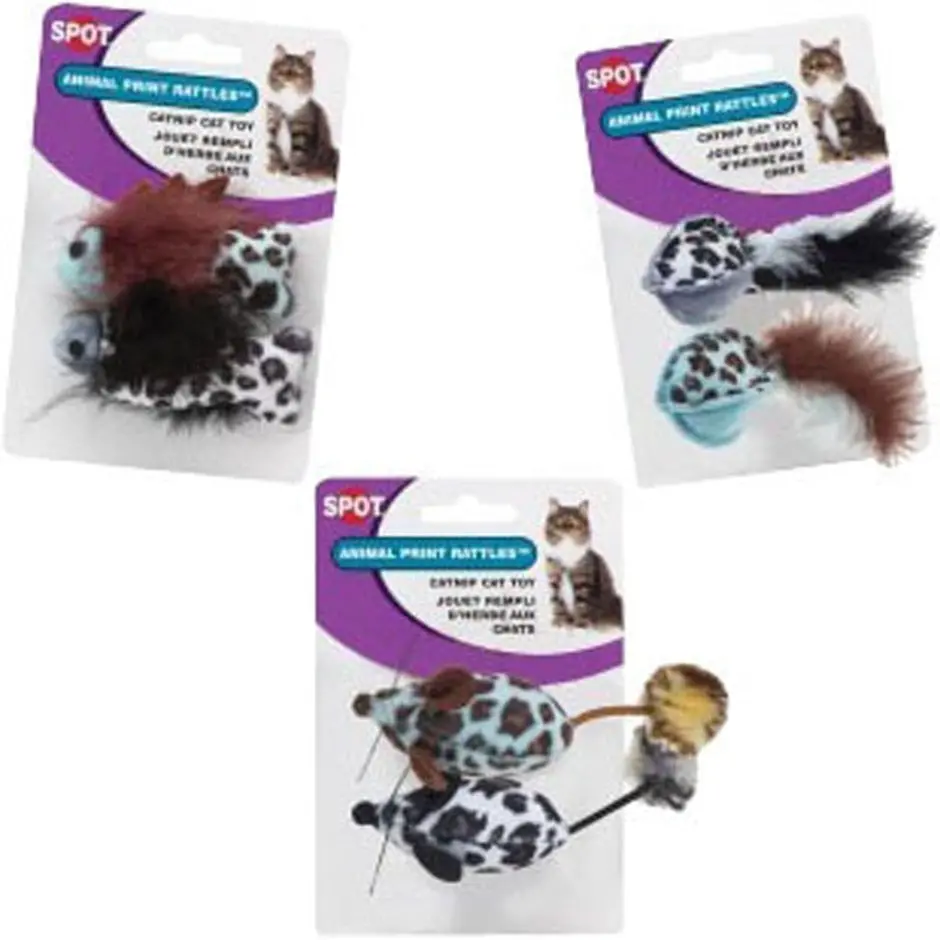 Spot Rattle W/Catnip 1