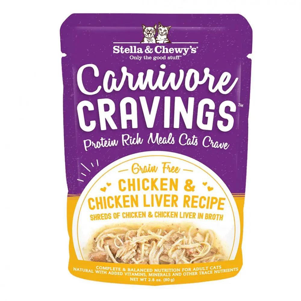 Stella & Chewy's Carnivore Cravings Chicken & Chicken Liver Recipe Wet Cat Food 1