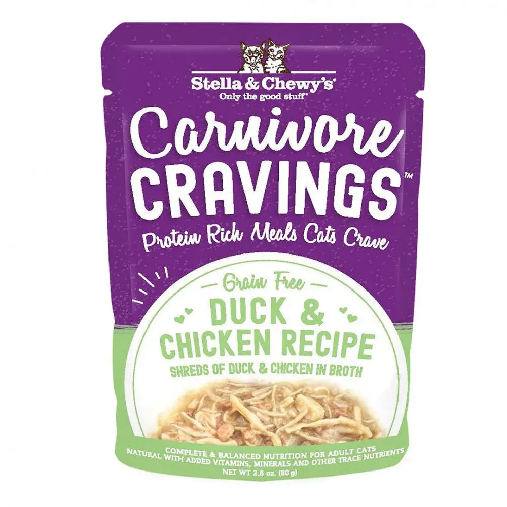 Stella & Chewy's Carnivore Cravings Duck & Chicken Recipe Wet Cat Food 1