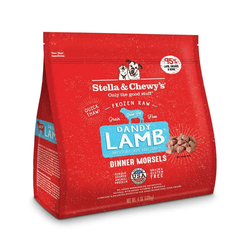 Stella & Chewy's Dog Frz Dandy Lamb Morsels 1