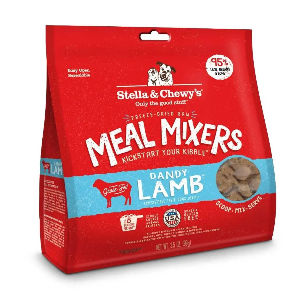 Stella & Chewy's Freeze Dried Raw Dandy Lamb Meal Mixers 1