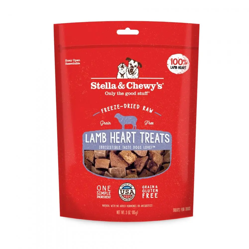 Stella & Chewy's Lamb Heart Treats 1