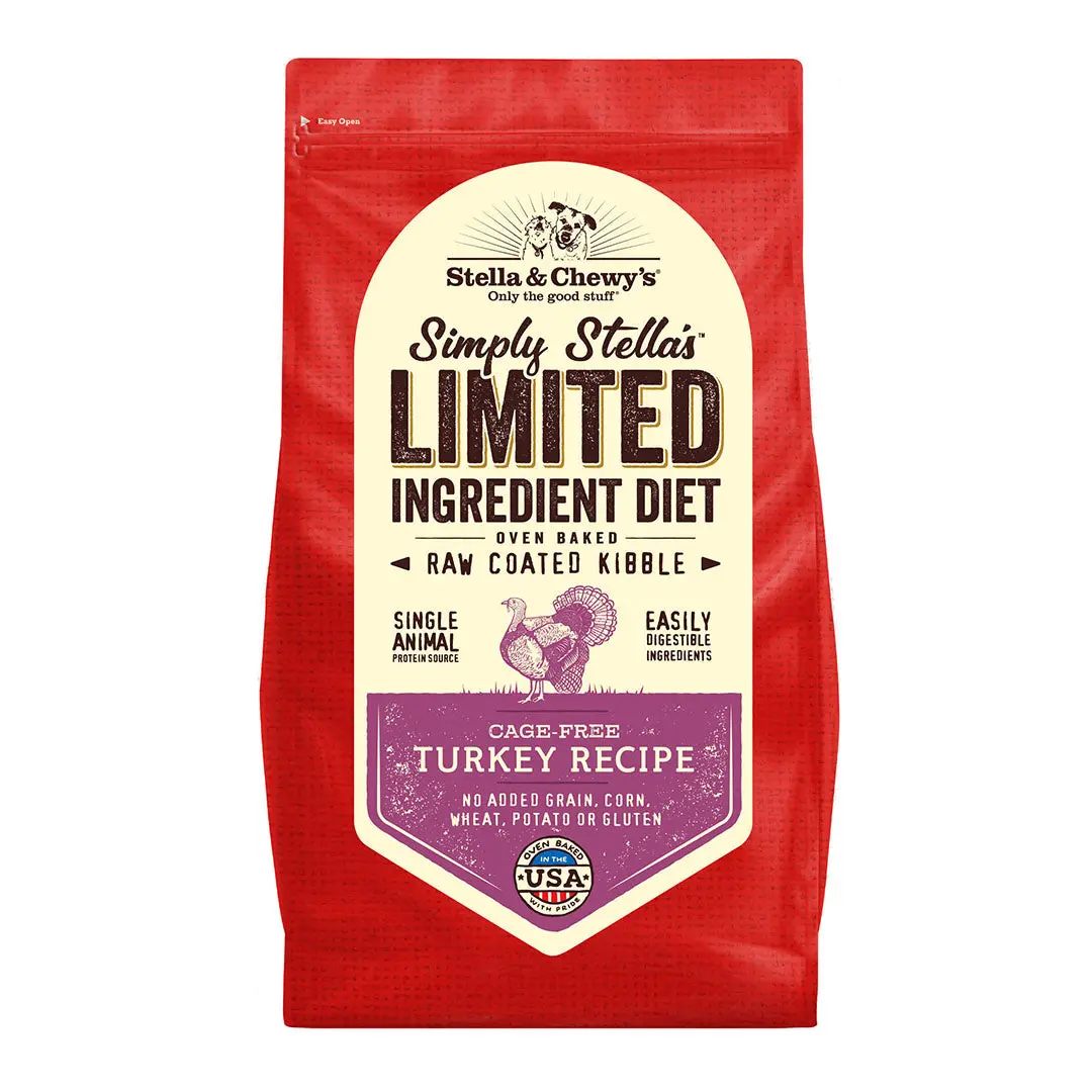 Stella & Chewy's Limited Ingredient Cage-Free Turkey Raw Coated Kibble 1