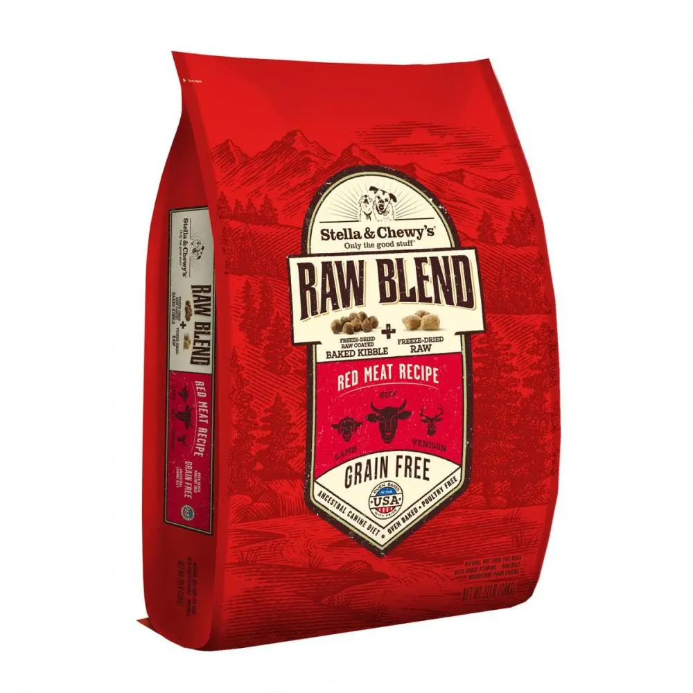 Stella & Chewy's Raw Blend Kibble Red Meat Dog Food 1