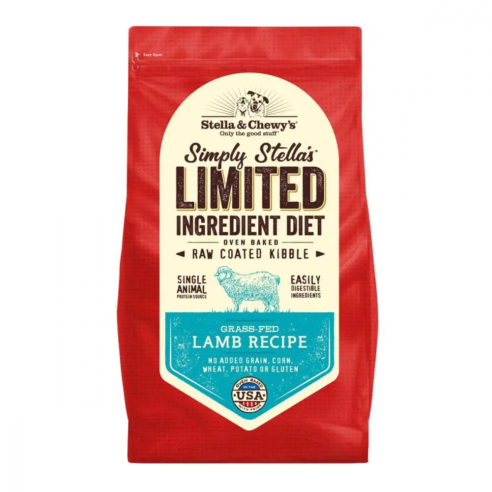 Stella & Chewy's Simply Stella's Limited Ingredient Diet Grass Fed Lamb Recipe Dry Dog Food 1