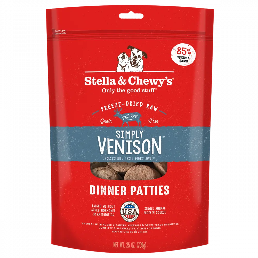 Stella & Chewy's Freeze-Dried Simply Venison Dinner 1