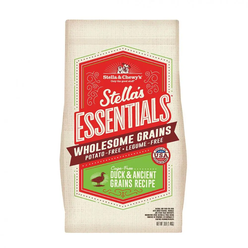 Stella & Chewy's Stella's Essentials Cage-Free Duck & Ancient Grains 1