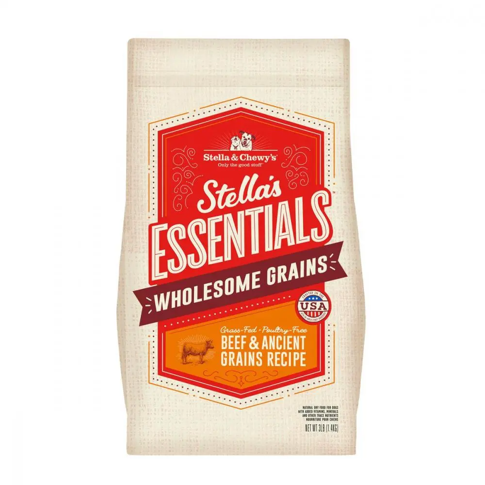 Stella & Chewy's Stella's Essentials Grass-Fed Beef & Ancient Grains Recipe Dry Dog Food 2
