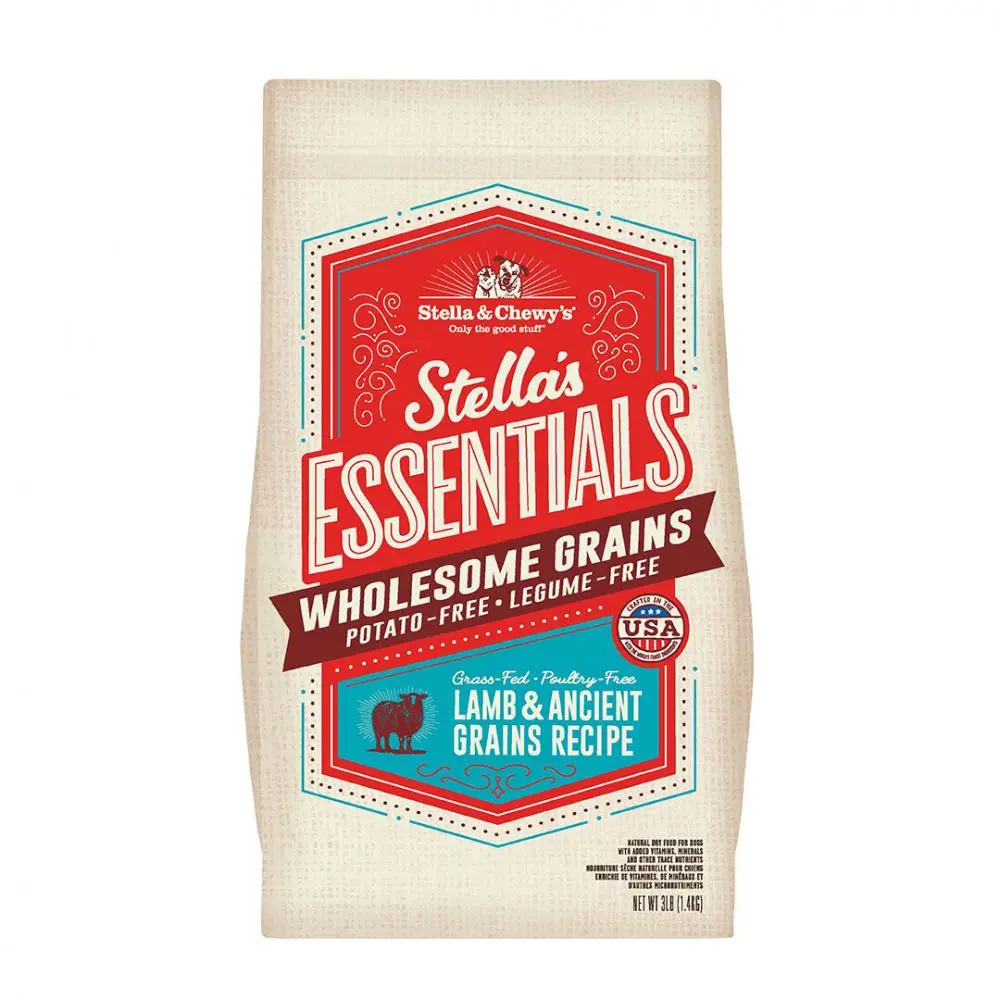 Stella & Chewy's Stella's Essentials Grass-Fed Lamb & Ancient Grains Recipe Dry Dog Food 1