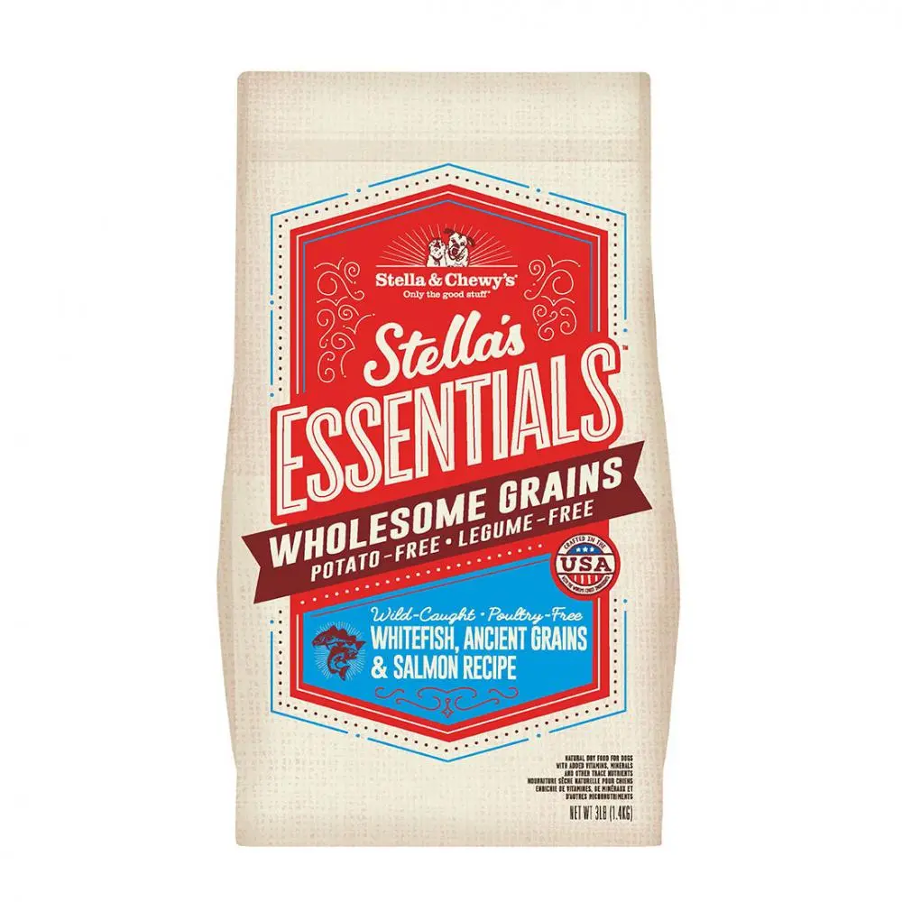 Stella & Chewy's Stella's Essentials - Wild-Caught Whitefish W/Salmon Recipe With Ancient Grains 2