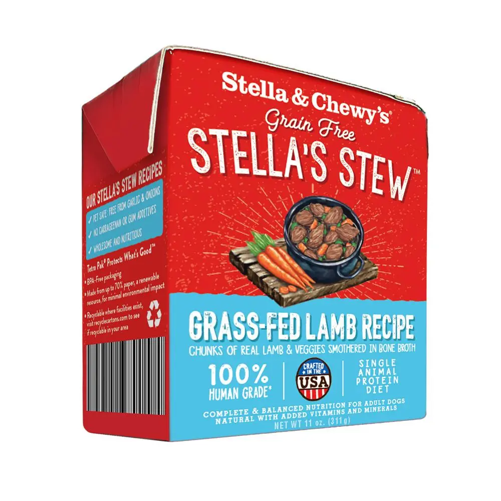 Stella & Chewy's Stella's Stew Grass Fed Lamb Recipe Food Topper For Dogs 1