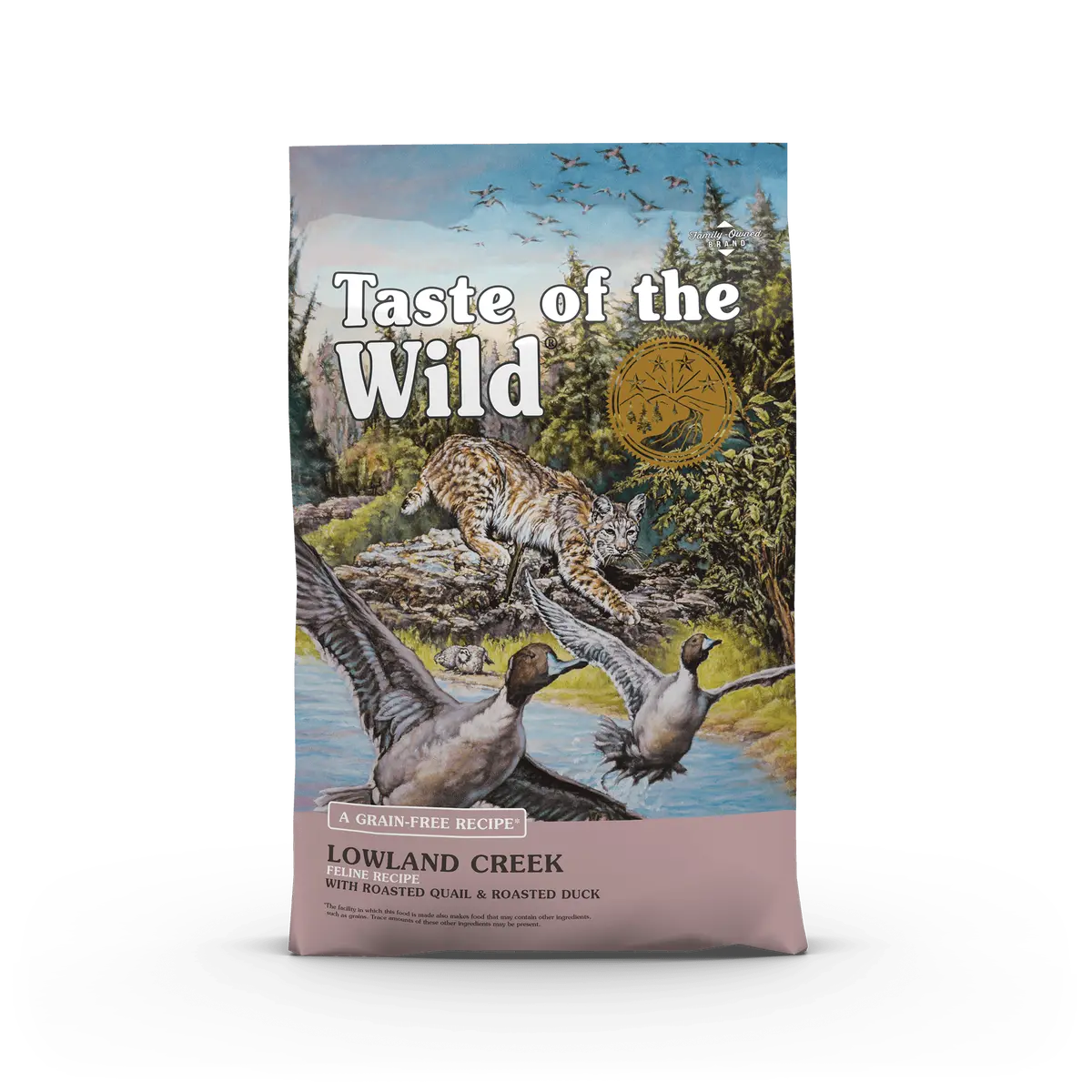 Taste Of The Wild Lowland Creek Feline Recipe With Roasted Quail & Roasted Duck 1