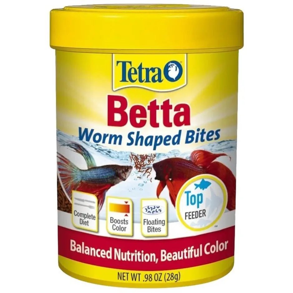 Tetra Betta Worm Shaped Bites 1
