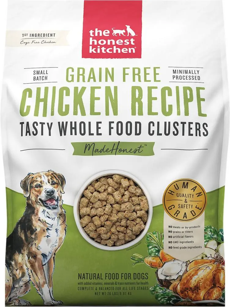 The Honest Kitchen Grain Free Chicken Recipe Whole Food Clusters Dry Dog Food 1