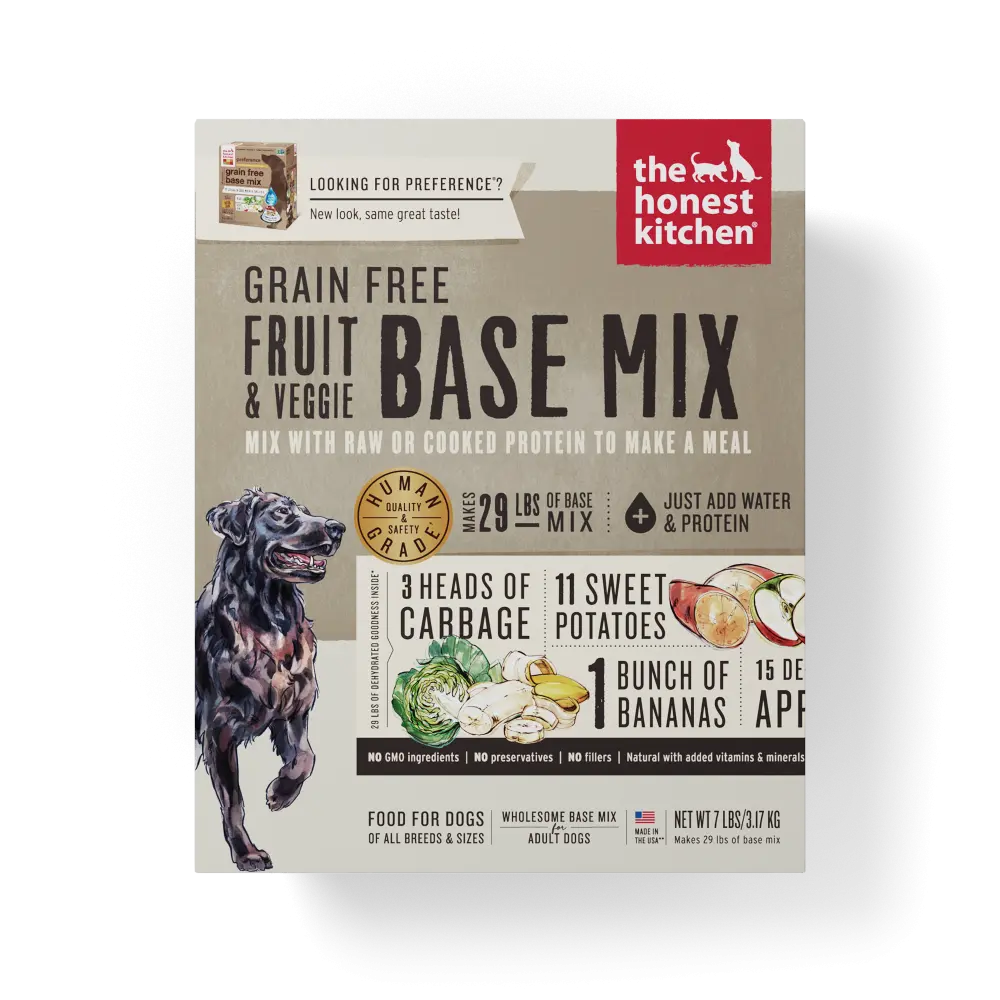 The Honest Kitchen Grain Free Fruit & Veggie Recipe Dog Food Base Mix 1