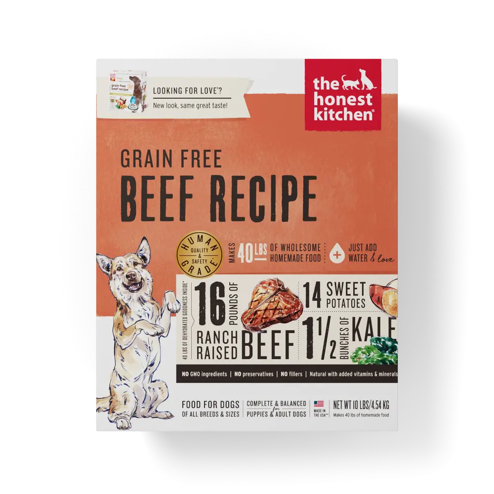 The Honest Kitchen Dehydrated Grain Free Beef All Life Stages Dog Food 1