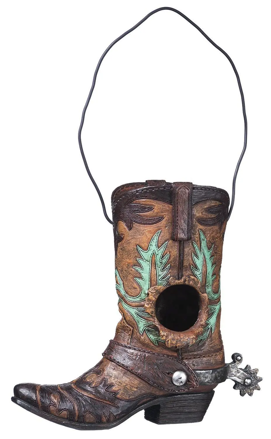 Tough 1 Cowboy Boot Birdhouse 1
