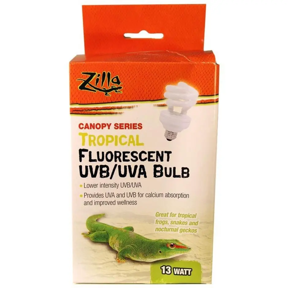 Zilla Canopy Series Tropical Fluorescent Uvb/Uva Bulb 1