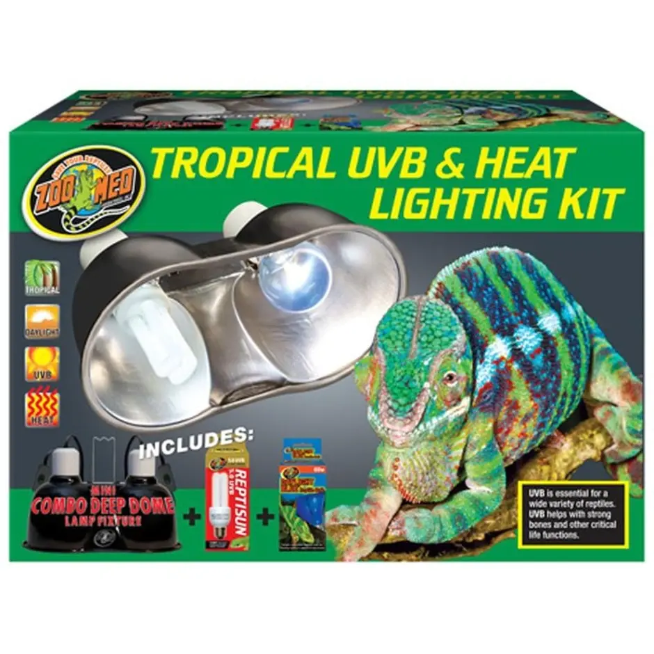 Tropical Uvb And Heat Lighting Kit 1