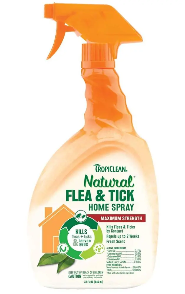 Tropiclean Natural Flea & Tick Home Spray 1