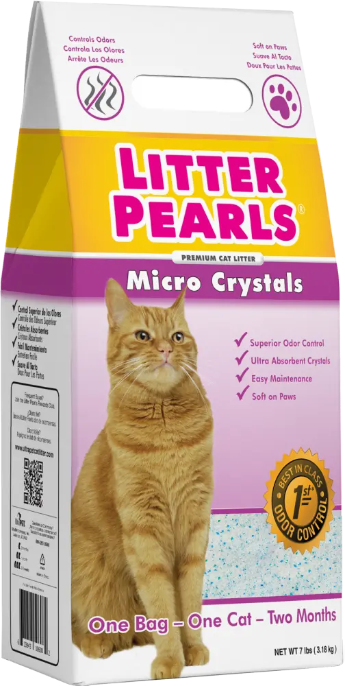 Ultra Pet Litter Pearls Micro Crystal Cat Litter 1