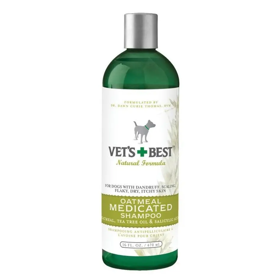 Vet's+Best Oatmeal Medicated Shampoo For Dogs 1