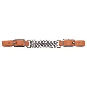 Weaver Leather 4-1/2" Double Flat Link Chain Curb Strap 1