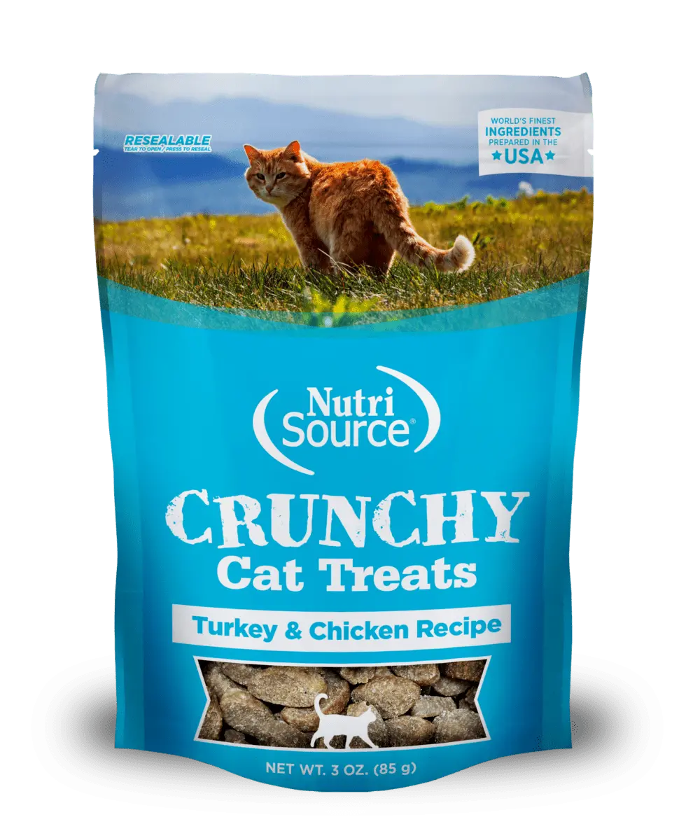 Nutrisource® Crunchy Cat Turkey & Chicken Treats 1